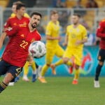 Jesús Navas con España.