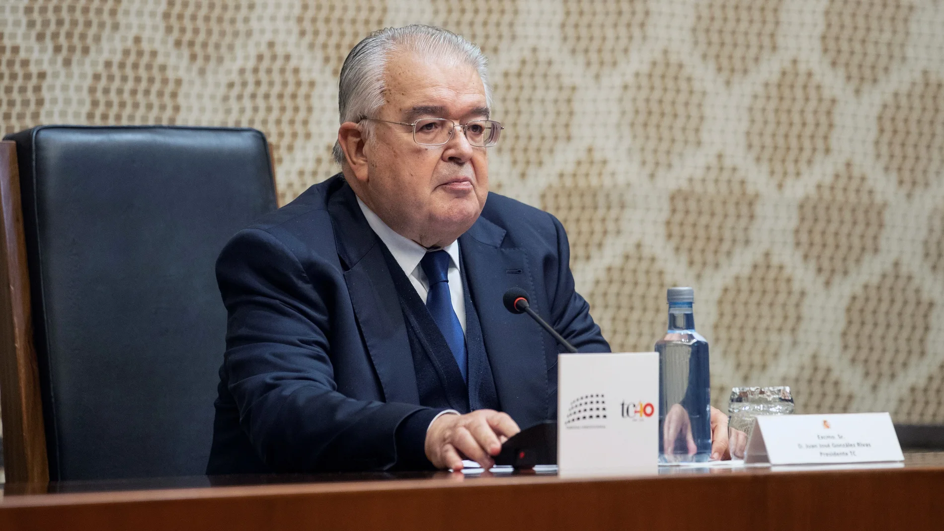 El hasta ahora presidente del Tribunal Constitucional, Juan José González Rivas