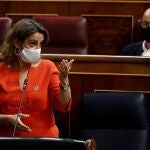 La vicepresidenta cuarta del Gobierno, Teresa Ribera
