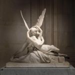 "Psique reanimada por el beso del amor", obra de Antonio Canova