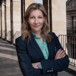 La escritora Eva García Sáenz de Urturi