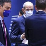 El presidente del Gobierno, Pedro Sánchez, en Bruselas el pasado octubre