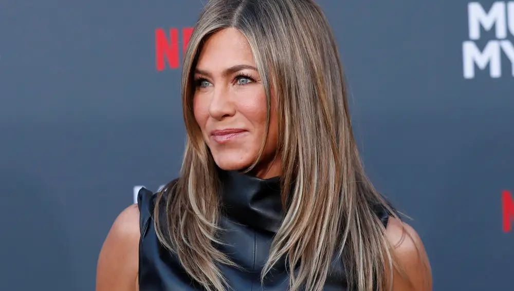 Las mechas foilyage son las favoritas de Jennifer Aniston