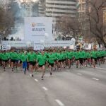 Salida de la San Silvestre Vallecana el pasado año