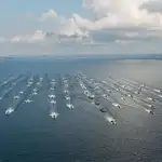 Fuerzas anfibias suecas participaron en maniobras militares al sur de la isla de Gotland