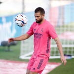 Nacho Fernández, en un partido con el Real Madrid