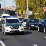 Una colisión entre tres camiones y dos coches en la A-7 deja dos heridos en Orihuela
