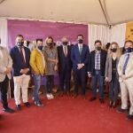 El vicepresidente de la Junta de Andalucía y consejero de Turismo, Regeneración, Justicia y Administración Local, Juan Marín, en el final de la Copa del Rey de Doma Vaquera, en Jerez de la Frontera (Cádiz)