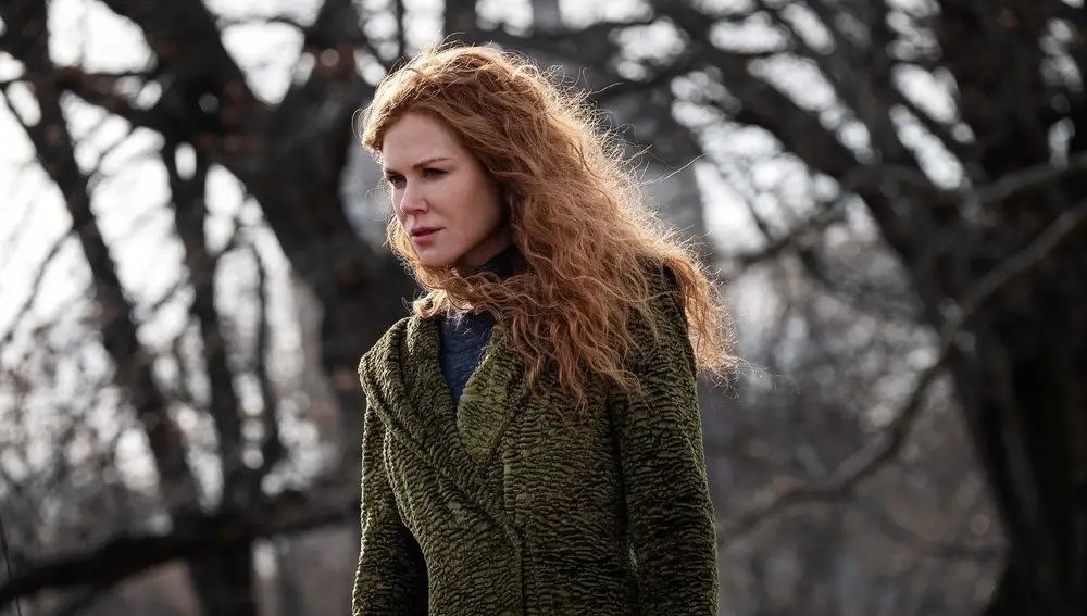 Fotograma cedido por HBO donde aparece la actriz Nicole Kidman como Grace Fraser. EFE/Niko Tavernise
