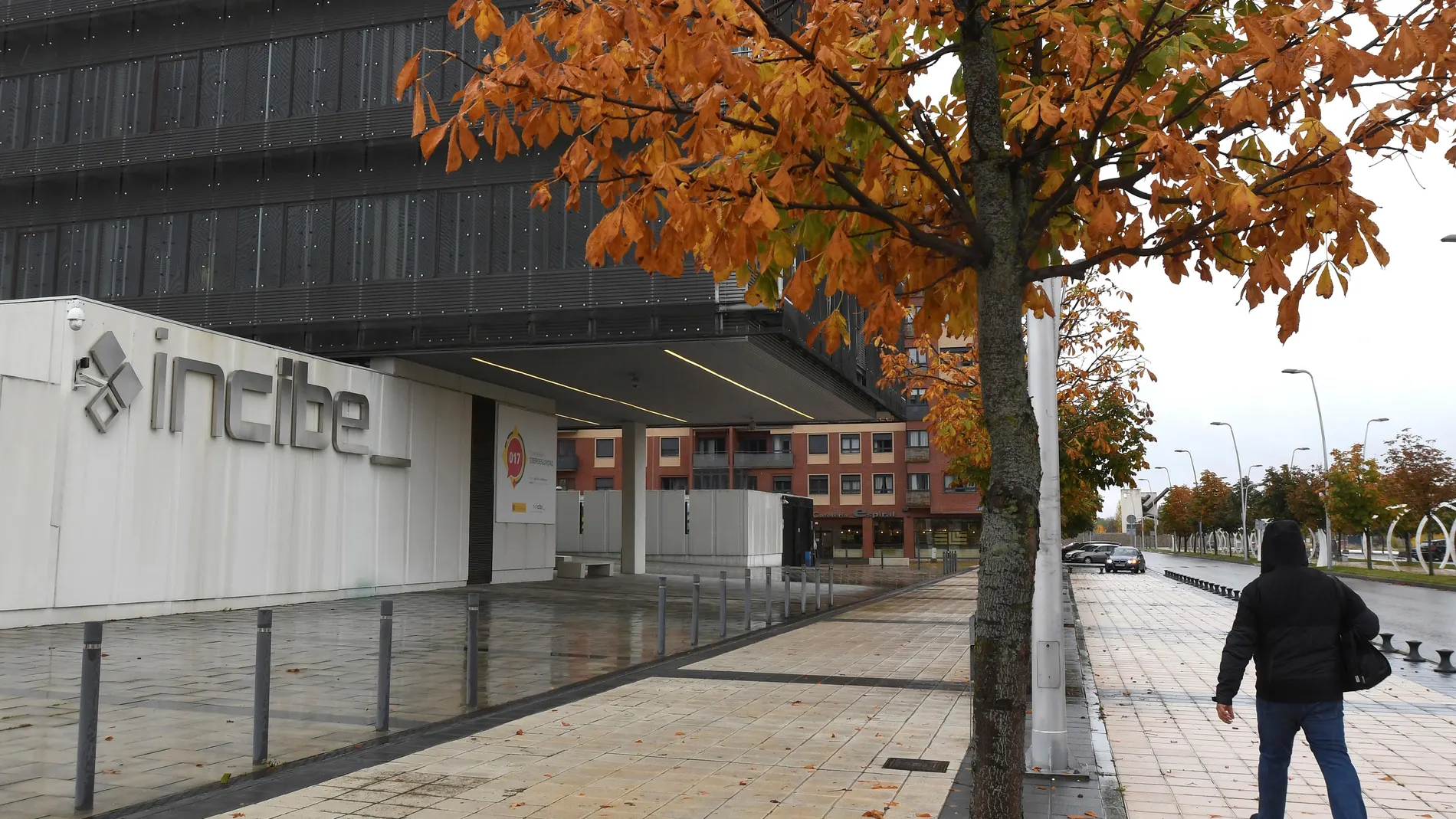 Exterior del edificio del Instituto Nacional de Ciberseguridad (Incibe) en León