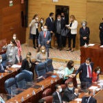 Pleno de la Asamblea de Madrid
