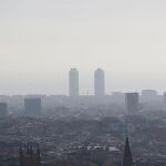 Aspecto de la ciudad de Barcelona