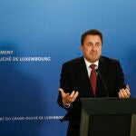 El primer ministro de Luxemburgo Xavier Bettel