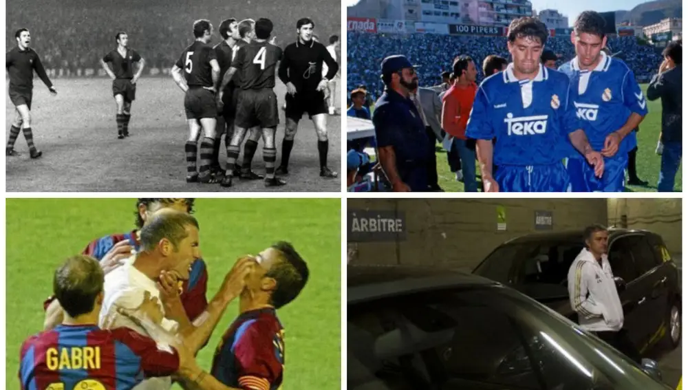 La polémicas arbitrales más sonadas de los Clásicos