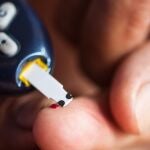 Medidor de glucosa diabetes