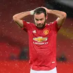 Juan Mata con el Manchester United.