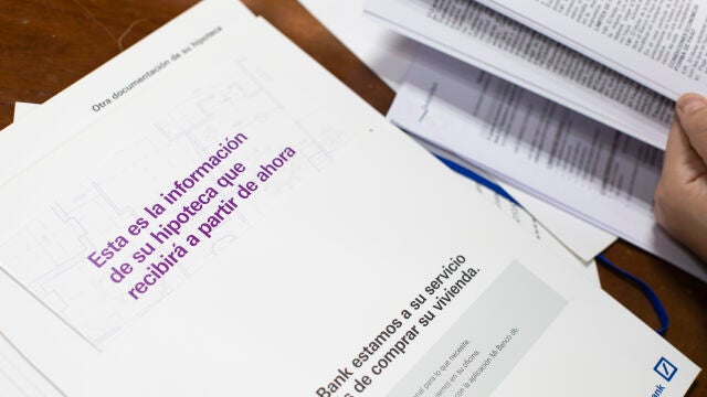 Documentación de una hipoteca