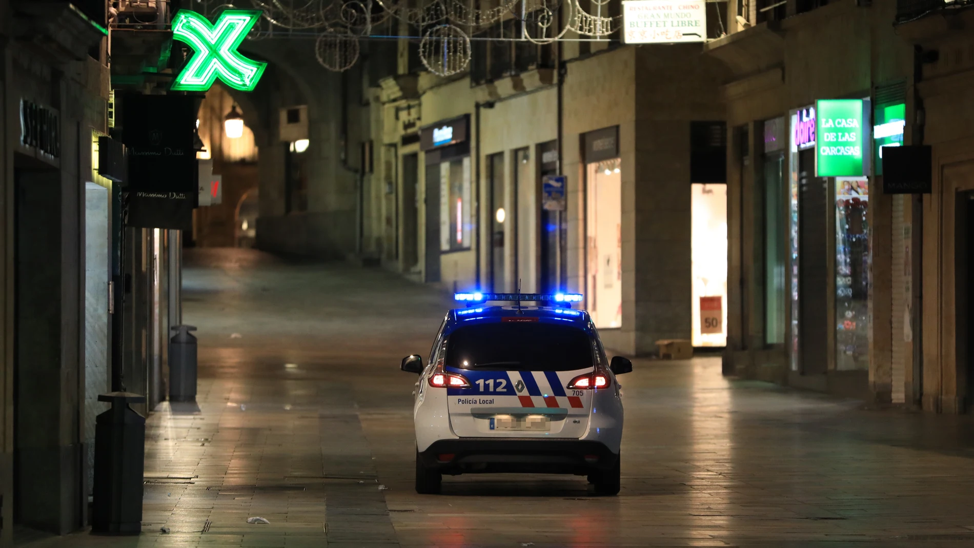 Controles policiales en Castilla y León durante la Nochevieja