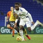 Moussa Dembélé es suplente esta temporada en el Lyon.