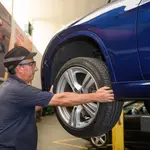 Cambio de ruedas en un taller.EUROMASTER26/10/2020