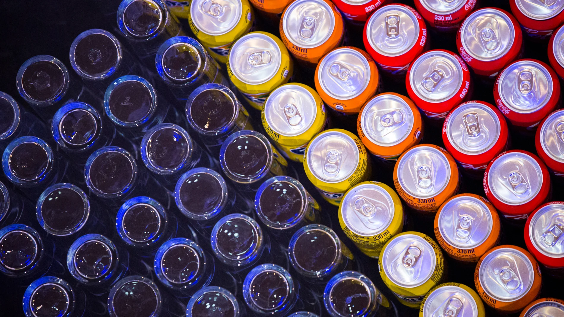 Latas de refrescos