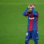 El centrocampista del Levante José Campaña. EFE/ Domenech Castelló