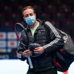 Nicolas Massú. entrenador de Dominic Thiem