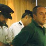 El etarra Henry Parot, durante un juicio en la Audiencia Nacional EFE/Juan M. Espinosa ***POOL***