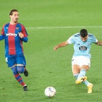 Lucas Olaza con el Celta de Vigo.