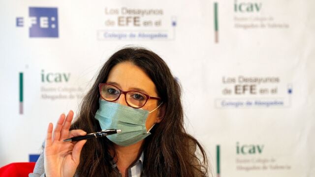 La vicepresidenta del Consell, Mónica Oltra