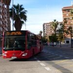 Imagen de un autobús de la EMT Valencia