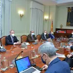 El Pleno del CGPJ, en la sesión en la que abordó en 2020 la reforma que cercenó sus atribuciones para hacer nombramientos con el mandato agotado