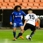 Marc Cucurella con el Getafe.