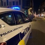 Un coche de Policía Local de Valencia