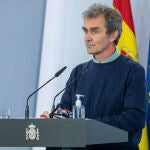Rueda de prensa de Fernando Simón