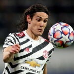 Edinson Cavani se ha incorporado esta temporada al Manchester United.
