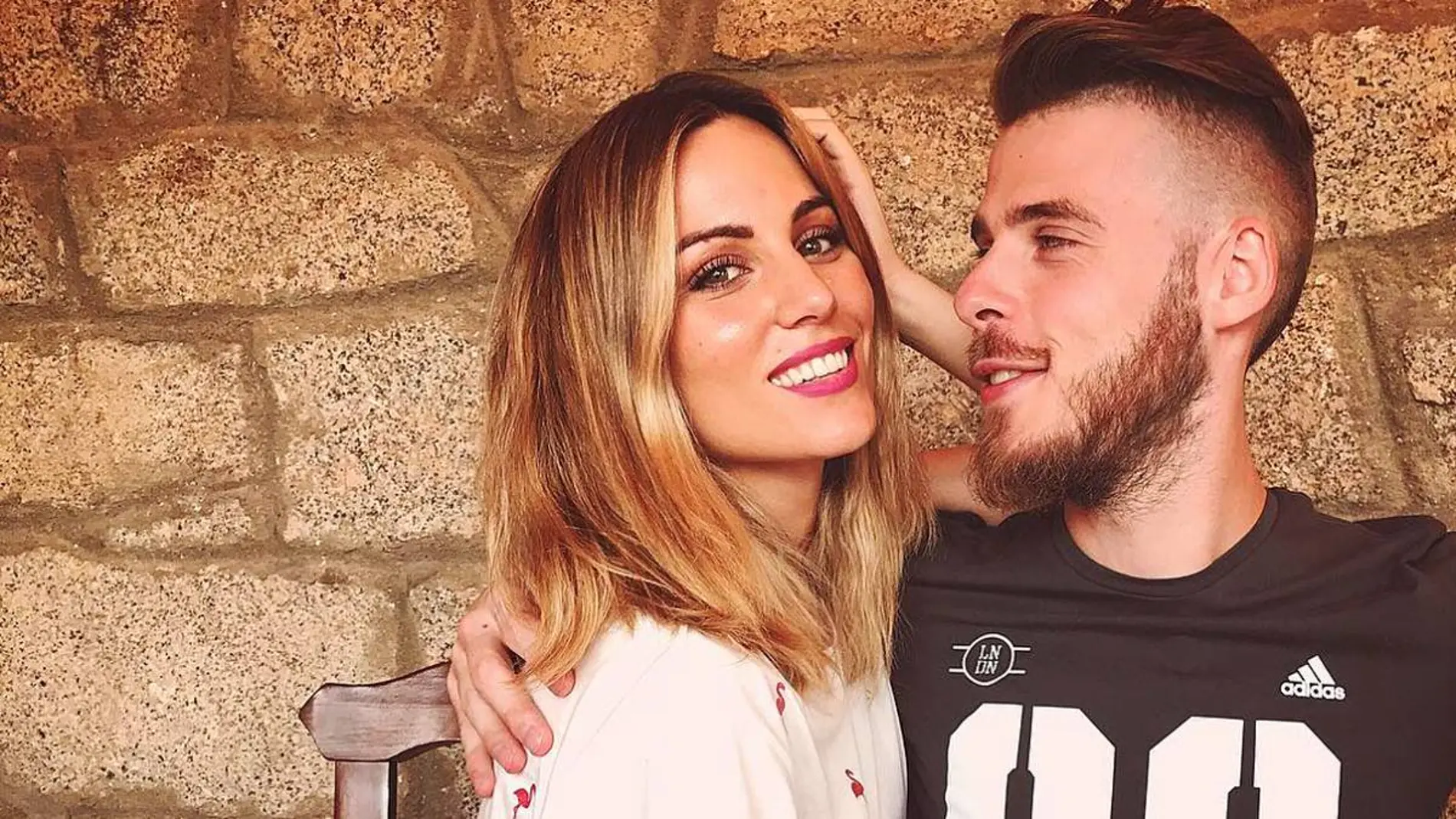 Edurne y De Gea