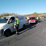 Sucesos.- La Guardia Civil denuncia a dos conductores implicados en accidentes de tráfico por no respetar la cuarentena