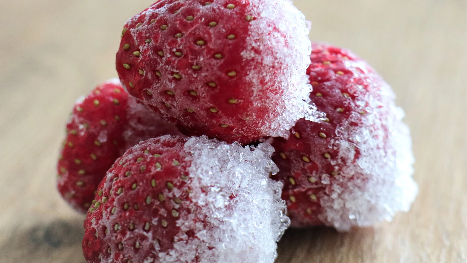 Fresas congeladas