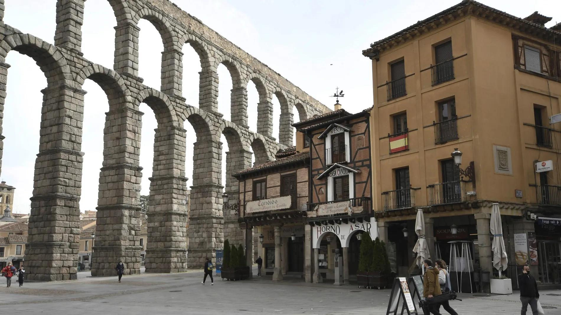 Acueducto de Segovia. EFE/ Pablo Martin