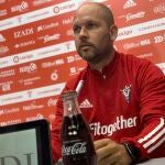 José Alberto López, técnico del Mirandés.