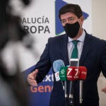 El vicepresidente de la Junta de Andalucía y consejero de Turismo, Juan Marín