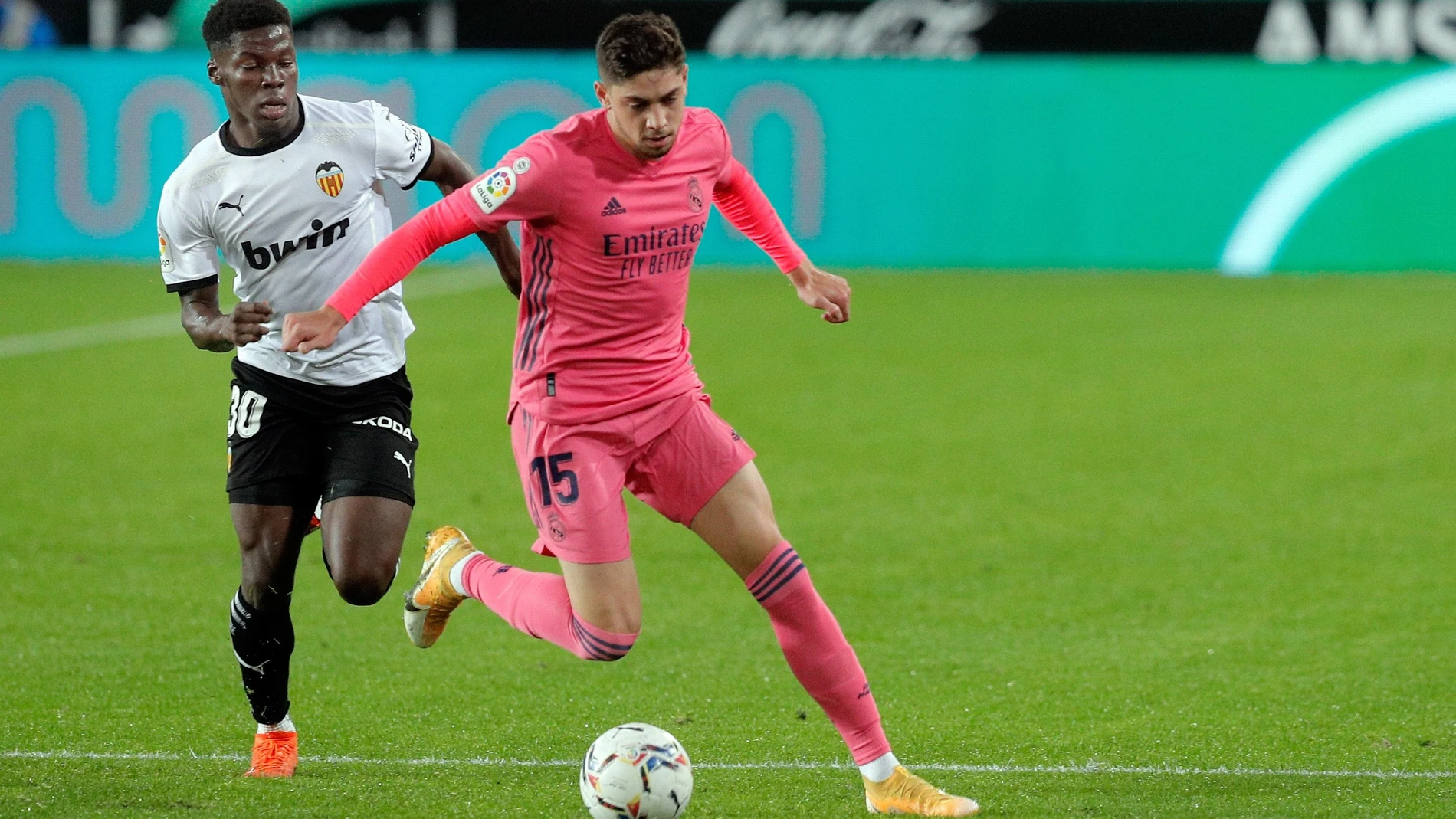 Fede Valverde se lesionó durante el partido del Real Madrid ante el Valencia en Mestalla