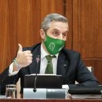 El consejero de Hacienda, Juan Bravo
