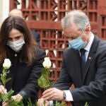 El lehendakari, Iñigo Urkullu y la presidenta de la Cámara, Bakartxo Tejería, participan en el acto convocado por el Parlamento Vasco con motivo del Día de la Memoria