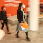 La presidenta de Ciudadanos, Inés Arrimadas, se dirige a ofrecer una rueda de prensa posterior a la reunión del Comité Permanente de Ciudadanos