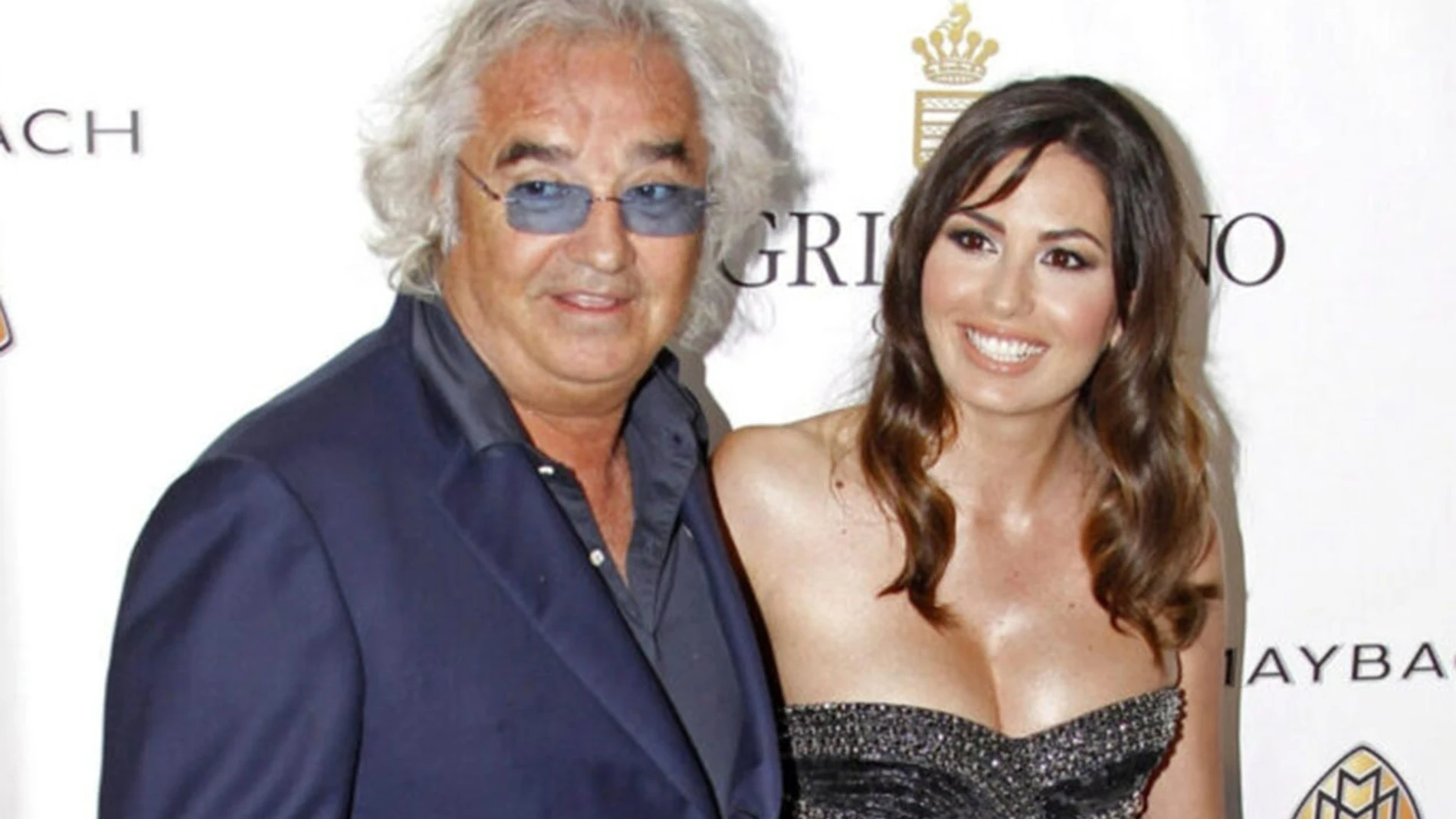 Flavio Briatore y Elisabetta Gregoraci.