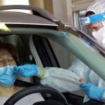 Una prueba PCR en Valencia