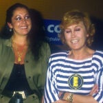 LA CANTANTE ISABEL PANTOJA , LA PERIODISTA ENCARNA SANCHEZ Y MILA XIMENEZ EN LOS ESTUDIOS DE LA COPE©KORPAMADRID