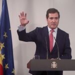 El presidente de la patronal CEOE, Antoni Garamendi